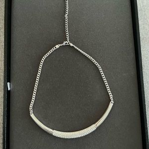Swarovski Touchstone Crystal White Collar Necklace